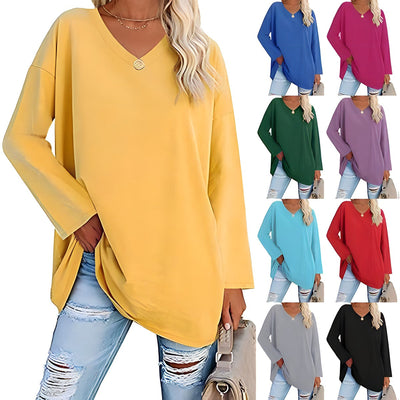 Alicia™ - Casual V-Neck Sweater
