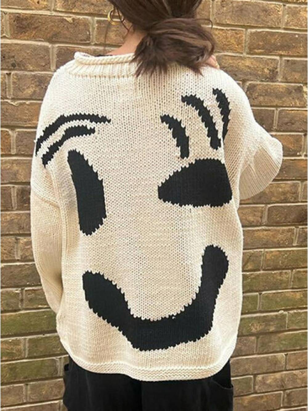 Happy Sunday Comfort Knit Sweater
