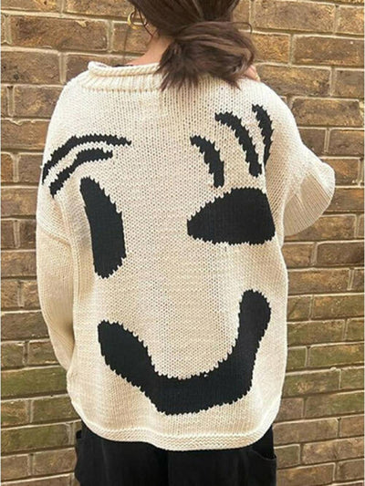 Happy Sunday Comfort Knit Sweater