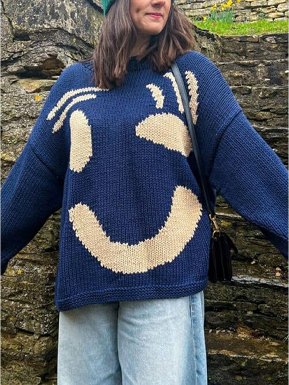 Happy Sunday Comfort Knit Sweater