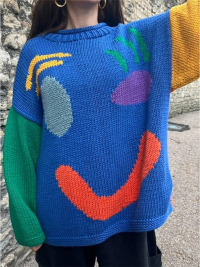Happy Sunday Comfort Knit Sweater