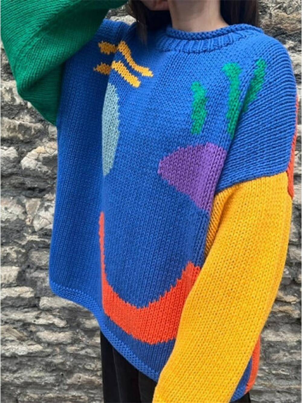 Happy Sunday Comfort Knit Sweater