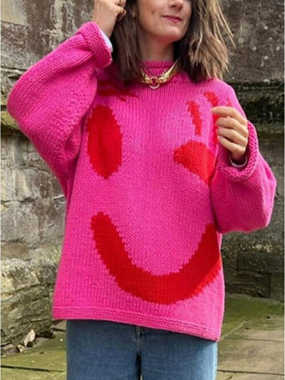 Happy Sunday Comfort Knit Sweater