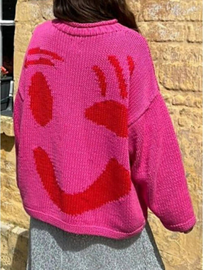 Happy Sunday Comfort Knit Sweater