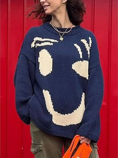 Happy Sunday Comfort Knit Sweater
