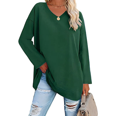 Alicia™ - Casual V-Neck Sweater