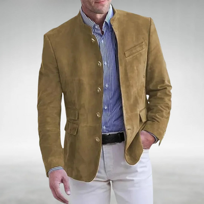 Savrani™ | Suede Leather Jacket