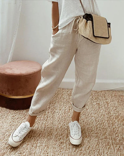 Casual & Elegant Anti-Sweat Linen Pants