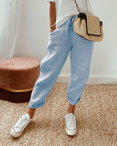 Casual & Elegant Anti-Sweat Linen Pants