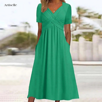 Alena | Blanka - Elegant Dress with Belly Coverage