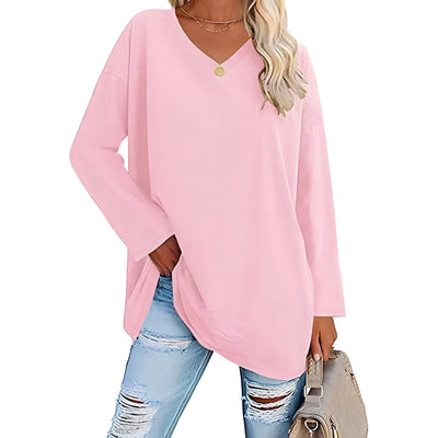 Alicia™ - Casual V-Neck Sweater