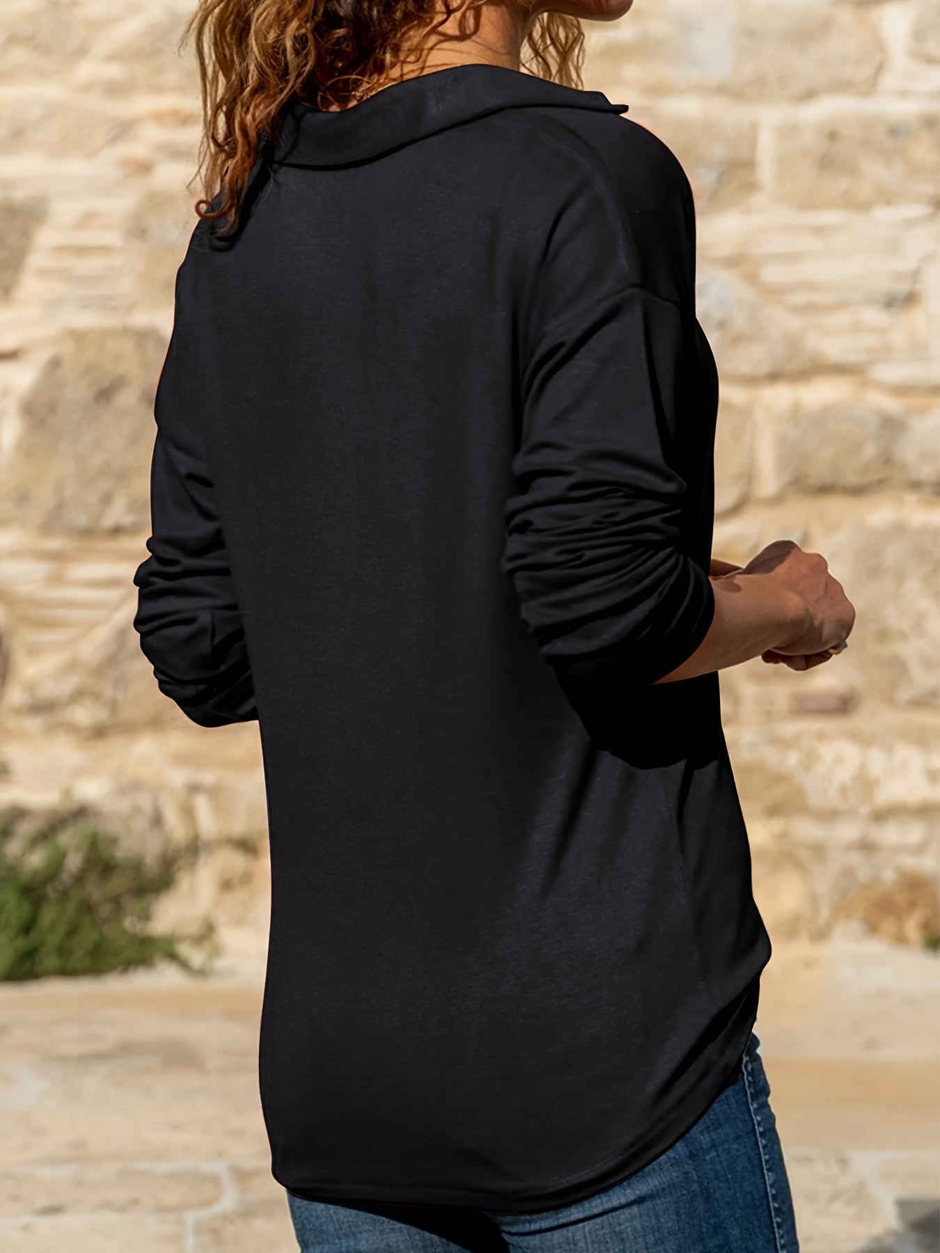 Noora™ | Veyra – Soft Half-Zip with Collar