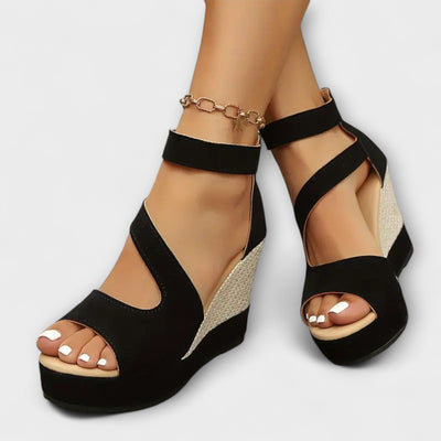 Valencia - Komfort Orthopädische Keil-Sandalen