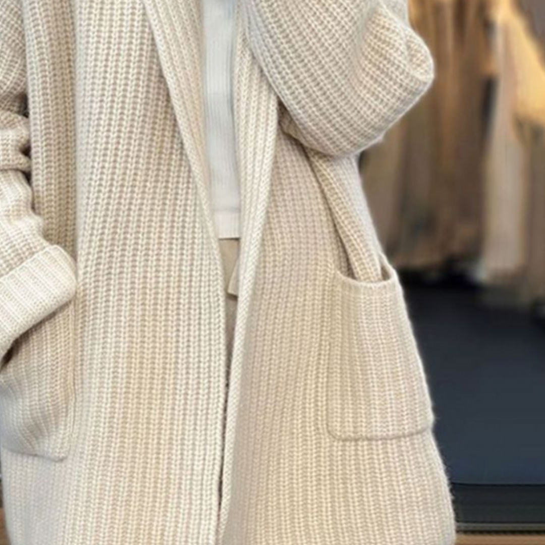 Isabella™ | Open-Front Knit Cardigan