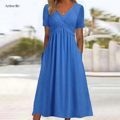 Alena | Blanka - Elegant Dress with Belly Coverage