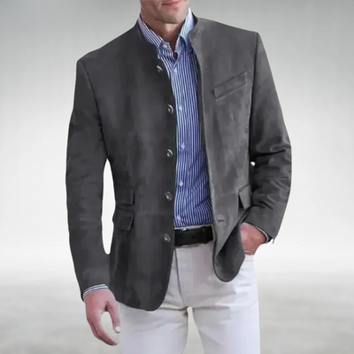 Savrani™ | Suede Leather Jacket