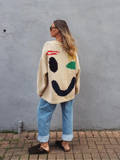 Happy Sunday Comfort Knit Sweater