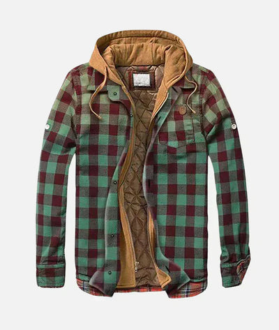 Addison™ | Stylish Patchwork Plaid Jacket