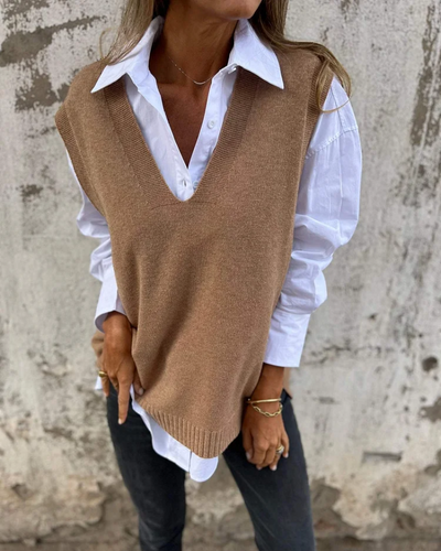 NUSA - Knitted Sweater Vest
