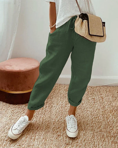 Casual & Elegant Anti-Sweat Linen Pants
