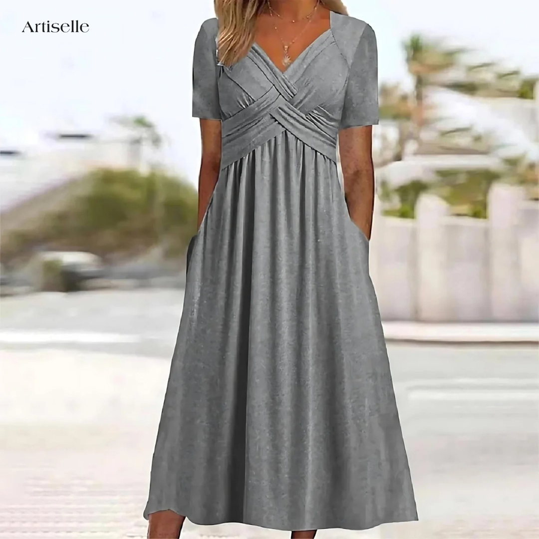 Alena | Blanka - Elegant Dress with Belly Coverage