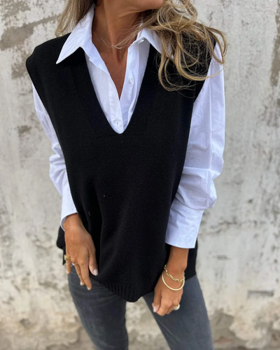 NUSA - Knitted Sweater Vest