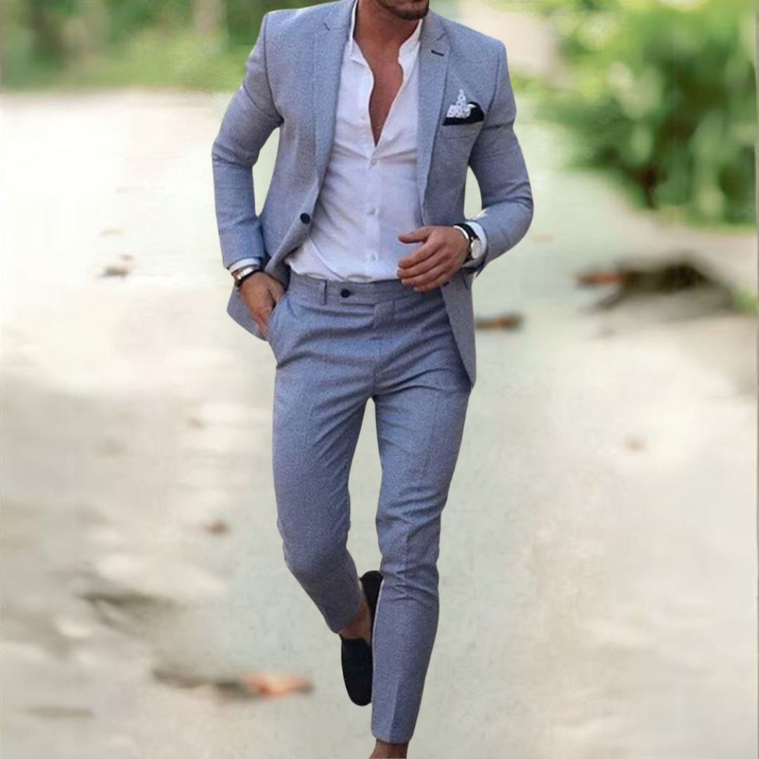 Ezra - Elegant Men's Suit (Jacket + Pants)