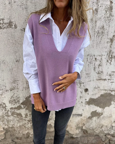 NUSA - Knitted Sweater Vest