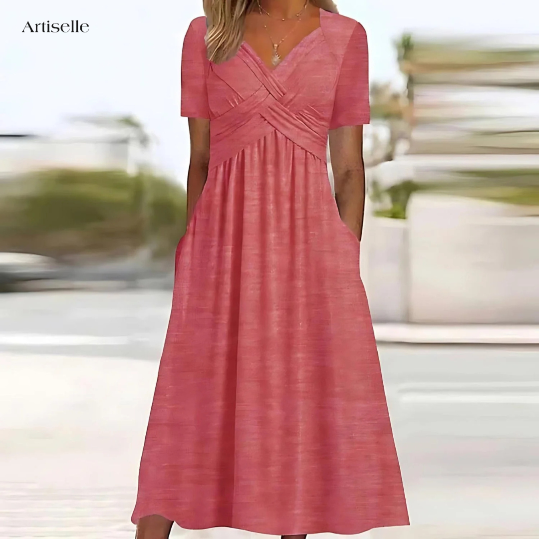 Alena | Blanka - Elegant Dress with Belly Coverage