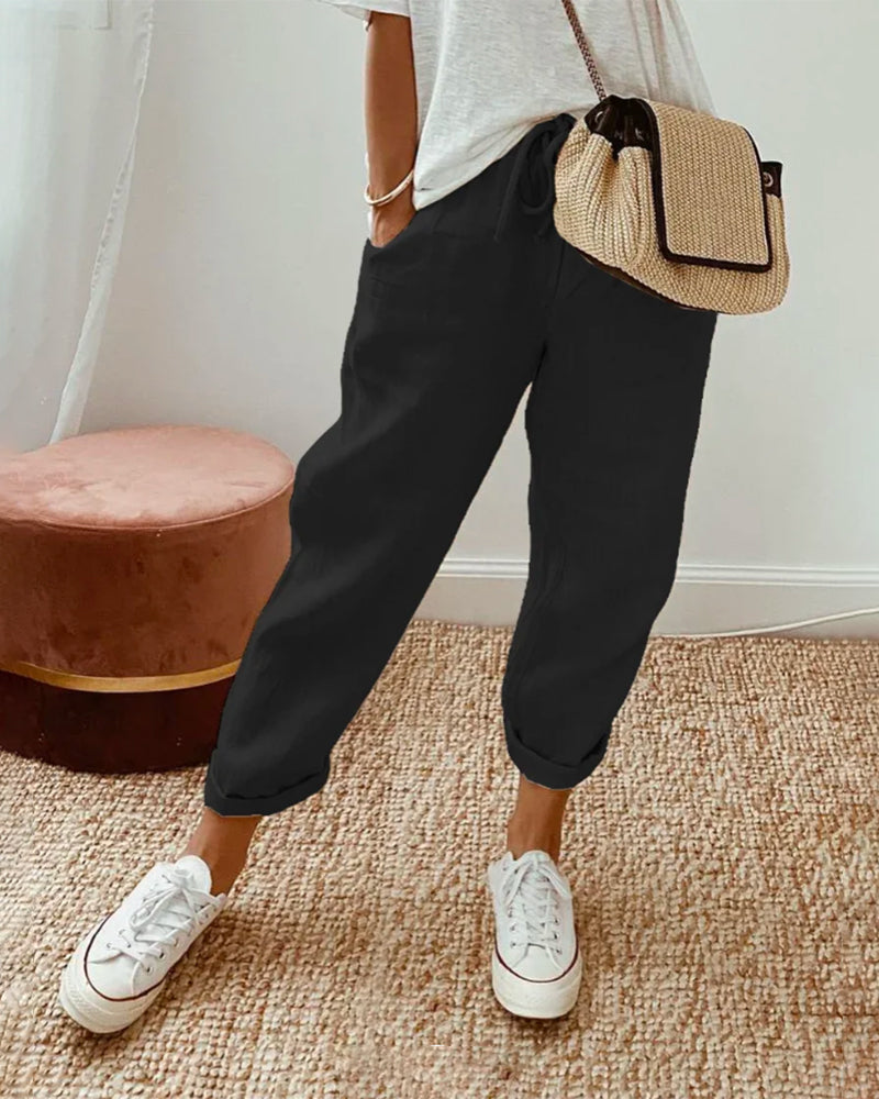 Casual & Elegant Anti-Sweat Linen Pants