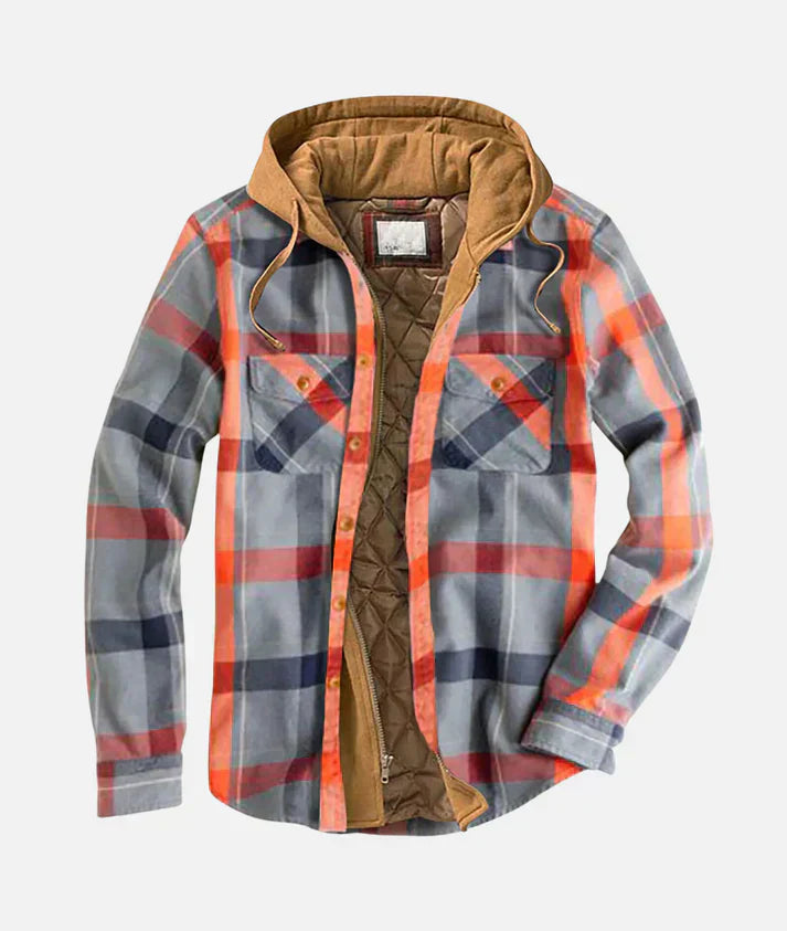 Addison™ | Stylish Patchwork Plaid Jacket
