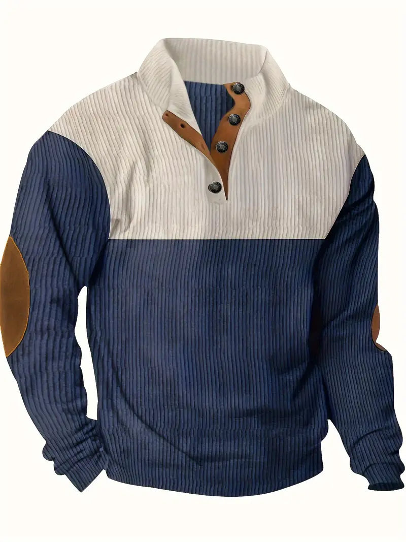 Grayson | Stylish Color-Block Pullover