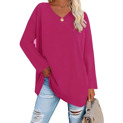 Alicia™ - Casual V-Neck Sweater