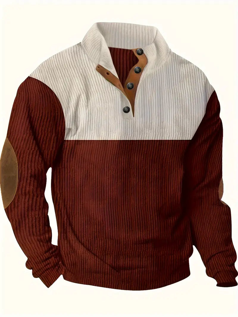 Grayson | Stylish Color-Block Pullover