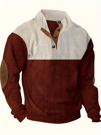Grayson | Stylish Color-Block Pullover