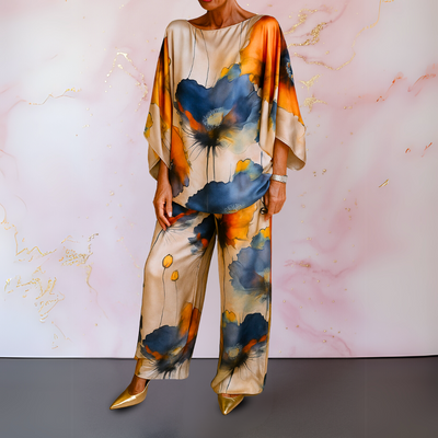 Monica™ | Satin Two-Piece Women's Set