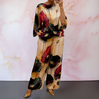 Monica™ | Satin Two-Piece Women's Set