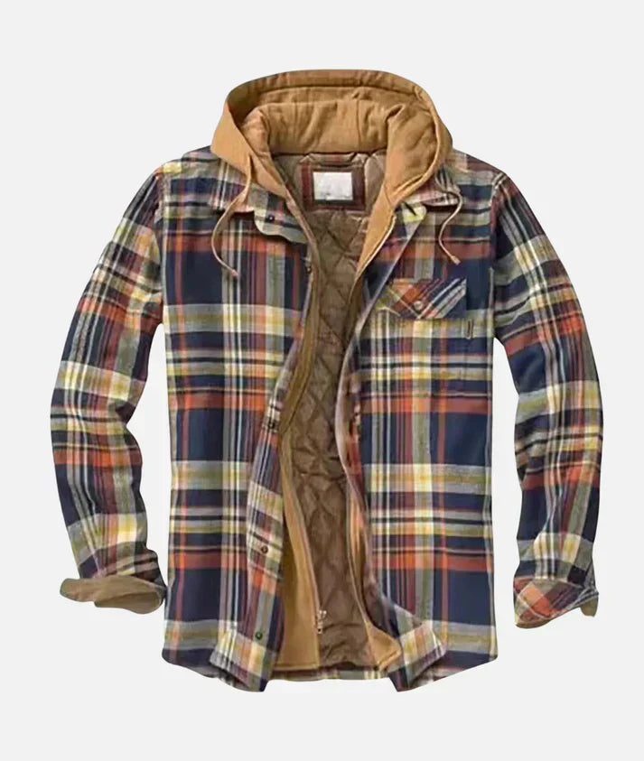 Addison™ | Stylish Patchwork Plaid Jacket