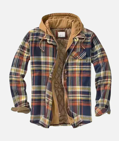Addison™ | Stylish Patchwork Plaid Jacket