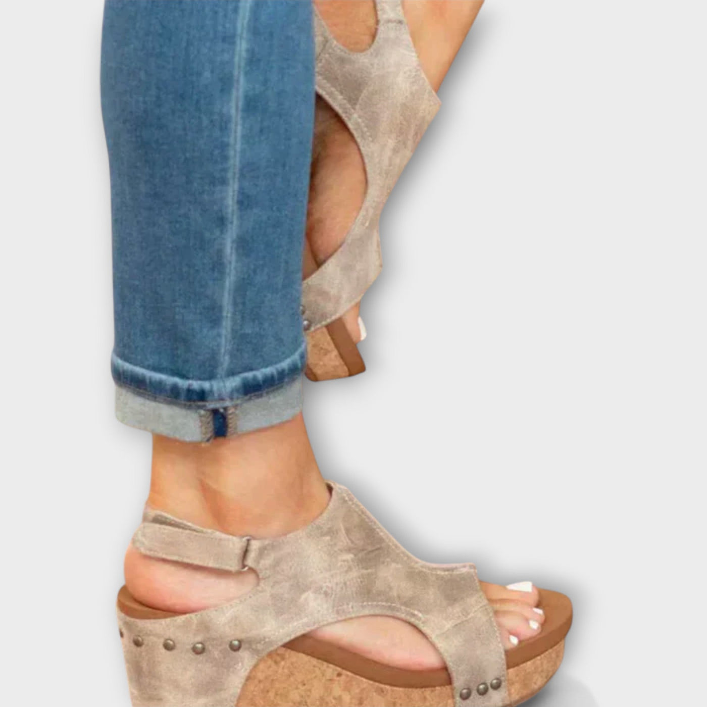 Orthopedic Shoes with Wedge Heel