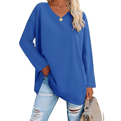 Alicia™ - Casual V-Neck Sweater