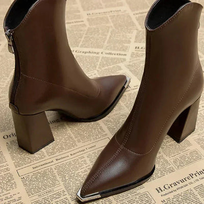 Lexi™ | Comfortable Leather Ankle Boot for Women