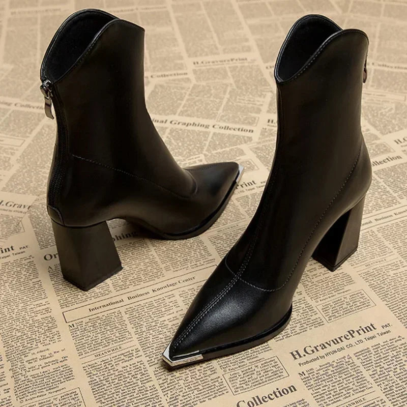 Lexi™ | Comfortable Leather Ankle Boot for Women