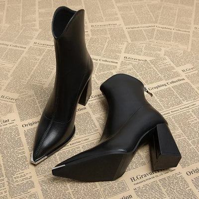 Lexi™ | Comfortable Leather Ankle Boot for Women