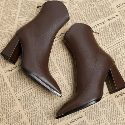Lexi™ | Comfortable Leather Ankle Boot for Women
