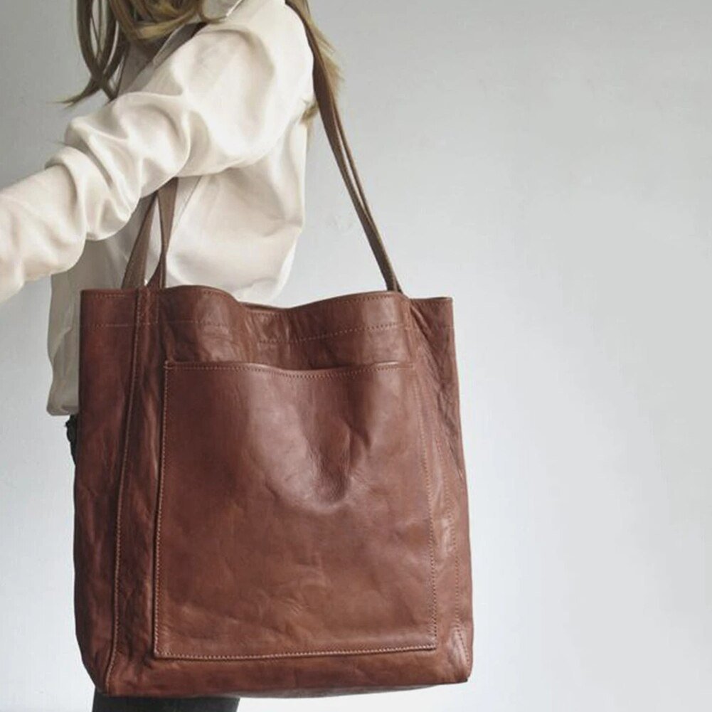 Lexi | Spacious Leather Tote Bag