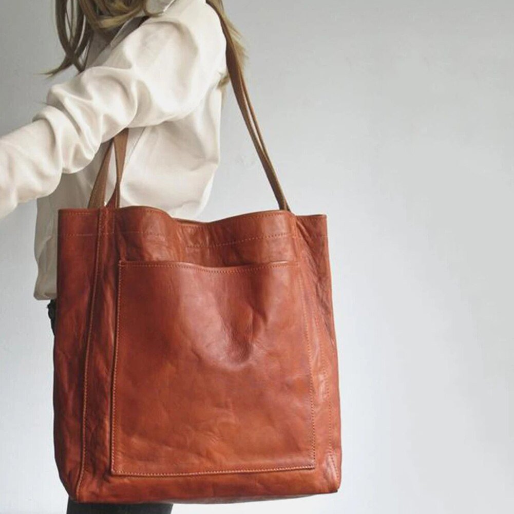 Lexi | Spacious Leather Tote Bag