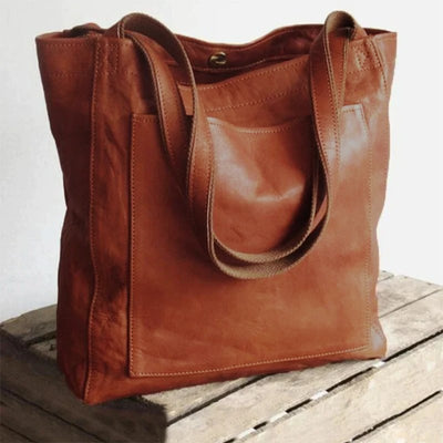 Lexi | Spacious Leather Tote Bag