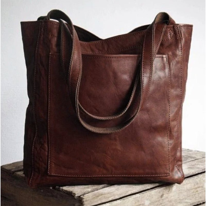 Lexi | Spacious Leather Tote Bag
