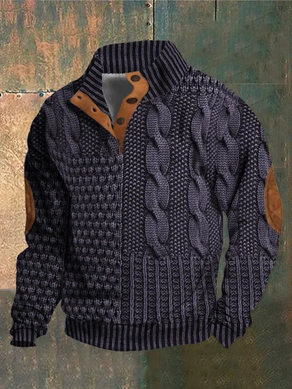 Thomas | Printed Warm Sweater